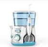 FLOSSOR DE FLOSSER DE ÁGUA ORAL IRRIGADOR com 5 dicas de jato e dentes de irrigador dental eletrônico de dentes de irrigador