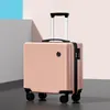 Koffer 18/20 Zoll Trolley Gepäckbeutel ABS PC Student Leichtes Reißverschluss Kombination Lock Fashion Travel Koffer auf Rädern