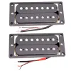 Câbles 2 pièces câblées 7 chaînes Guitar Humbucker Pickups 58/62 avec vis de montage accessoire d'instruments de musique