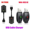 Chargeurs sans fil USB Hot USB avec 1053 IC Protection Câble câblé long pour 510 Filetage Batterie Hight Quality