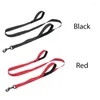 Colliers de chien 180 cm Leash Small Small Medium Large Lock Carabiner Anti Pull Running Stretch Reflective Walking Outdoor Training pour chiens