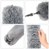 Microfiber Duster 5Pcs Extendable Feather Cleaning Kit with 30 to 110 Pole Reusable Bendable Washable 240415