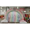 Costumi di mascotte Arch iATABLE, porta arcobaleno, paesaggi meravigliosi, decorazioni e materiali pubblicitari personalizzati dai produttori