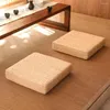 Kussen vierkant nuttig Japanse stijl stro plat stoel lichtgewicht tatami mat adem voor tuin