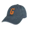 Berets Alphabet Orange G Lettre de sport Cowboy Hat Ball Ball Cap Place Sac Sun Girl Men's