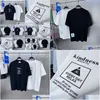 メンズTシャツ2022 TEEシャツhomme夏の新しいTシャツ男用バロック印刷短袖Tシャツソーシャルクラブ衣装ブランドカジュアルスルケク