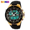 Armbandsur SKMEI 1016 Digital Quartz Watch for Men Stopwatch Dual Time Display Waterproof Sports Mens Clock Relogio Masculino