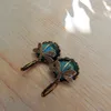 Orecchini a pennaglietta Dragonfly vintage Dragonfly Boemia Insetto in cristallo Drop per donne Accessori per gioielli