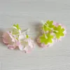 Decoratieve bloemen 10 stks/lot Mini Silk Cherry Blossom Artificial Flower Wedding Kerstmis Huis Diy krans sheets handwerk simulatie nep