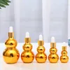 Garrafas de armazenamento 10/20ml garrafa de vidro girotor vazio óleo essencial perfume líquido líquido refilável Pipetas de recipientes cosméticos