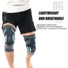 Knähängen med silikongel Patella Compress Sleeve Spring Support Protector Stabilizer för Arthritis Sports ACL Recovery 240416