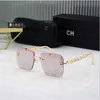 Designer Channel Designer Lunettes de soleil pour les femmes Lunettes de soleil classiques Cound Design Eyewear Luxury Sunglasses Men Fashion Luxury STRICT SUTRO JMM Reconnaître