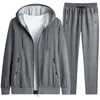 Roupas masculinas de pântanos de tamanho masculino seca de roupas esportivas Autumno da primavera 2024 Roupas calças capuzes Male 2 peças Sorto de moletom Selta.