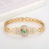 Link Bracelets Sally's Paradise Religion Jewelry Judas Father's High Quality Zircon For Men And Women Gift L3001