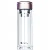 Customização por atacado Drinkware Commercial Double-camada dupla de copo de vidro de Borossilicate, resistente a alta temperatura, elegante e bonito