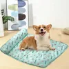 Cooling Pad For Dog Self With Pillow Cool Mat Machine Washable Puppy Rabbits Cats 240416