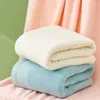 Ręcznik Wysokiej jakości bawełniany zestaw do kąpieli Bamboo odpowiedni dla wrażliwej skóry i codziennie użyj miękkiej, szybkie suszenie