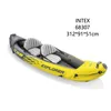 Intex Explorer K2 2 Persoon Kayak opblaasbare 2 stoelen Strong PVC Boat Raft Canoe 3 Air Chamber Paddle Water Sport 240409