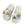 Slippers Thai Eva para a borboleta feminina Bear uma linha uma linha grossa de desgaste externo de praia casual de fundo liso