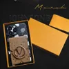 Bellissima custodia per telefoni iPhone 15 14 Pro Max Mirror Inside Designer Lu Card Wallet in pelle Hi Quality Borse 18 17 16 15Pro 14Pro 13 12 Plus Case con Logo Box FB