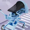 Passeggini# baby passeggino da 0 a 3 anni Assorbimento di ammorti di alta vista a quattro ruote pieghevole passeggino può sedersi o sdraiarsi di passeggino leggero baby passeggino L416