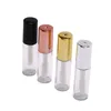 Opslagflessen 10 stks/lot Diy lipbuiscontainer met dop lege lippenstiftfles lipgloss cosmetische monsteraccessoires 2024