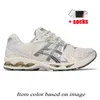 Asics Gel NYC Kayano 14 Running Shoes JJJ Jound Silver White Black Graphite Grey GT 2160 1130 Cloud Runners Earth Clay【code ：L】Trainers Sneakers