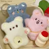 Clèchements en peluche mignons en peluche ours cuites caricature caricaturé pavé de poupée kawaii sac en peluche doux décorations pour couples d'amis couple 1pc y240415ihp9