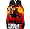 Sırt Çantası Kefaret Red Dead II Daypack John Marston Schoolbag Oyunu Sırtı Satchel Okul Çantası Açık Günü Pack9073869