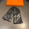 Conduite hivernale gants chauds mittens mens lettre concepteur gant gant couleur couleur cuir mitten6077291