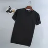 Compressão de camiseta rápida seca homens que executam esporte esporte skinny short camise