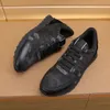 2024 Nouveau créateur de mode Chaussures décontractées noires de haute qualité pour hommes et femmes toile à lacets Splice en cuir Ventilate Comfort All-Match Sports Chaussures DD0415H 38-44 10