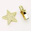 Collane a pendente 10 pezzi Star Chanms Gioielli Accessori Collana Pendenti per le donne zirconi perle 8202