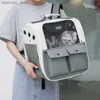 Porteurs de chats caisses maisons de voyage pliable portable ba astronaute spatial capsule transport porteuse backpack pour animaux de compagnie pour chat et do l49