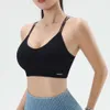 Biancheria da donna Lu allineare Yoga Sling reggiseno Sports tops sexy palestra jogging di abbigliamento per ciclismo all'aperto limone corsi di allenamento