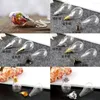 Bottles 10X Water Drop Glass Wishing Bottle With Mix Lid Magic Potion Lucky Transfer Amulet DIY Necklace Couple Holiday Pendant