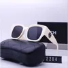 Klasyczne okulary przeciwsłoneczne projektanta projektanta dla mężczyzn i kobiet mody okulary UV400 etui okulary retro szklanki podróżne plażę łagodne okulary przeciwsłoneczne głodne