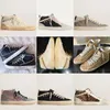Nouvelle version High Tops Chaussures étoiles Sneakers femme chaussures décontractées Luxury Sequin Classic White Do-Old Dirty Dirty Trainers en cuir Boots Boots Mens Shoe