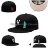 Ball Caps Style dopasowane czapki rozmiary hat designer baseball wszystkie drużyny logo bawełniane płaskie hafty unisex snapbacks atletyczny ulica Outto Dhpyy