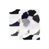 Mens Socks Wholesale- 1Pair Autumn Winter Warm Style Unisx Men Women Five Finger Pure Cotton Toe Sock 5 Colors Black/White/Grey/Navy D Otn4V