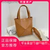 Luxury High Quality Loeweelry Designer Sacs pour femmes Puzzle Fold Mini Tote Geometry Pliage Bag avec logo de marque 1 à 1