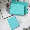 Bloco no atacado Bloc-notes de conceitos Avec des Stylos Setentature Setting Notebook Book Book Gifts Drop Delivery School Otmhq