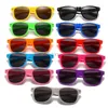 Güneş Gözlüğü Moda Bayanlar Güneş Gözlüğü Açık Seyahat Araç Sürüş Gözlükleri Unisex Square Frame UV Koruma Güneş Gözlükleri Parti Gözlükleri 24416
