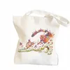 cat shop bag handbag tote shopper reusable bag bolsa compra bolsas ecologicas cloth sacolas e8JU#