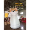 Костюмы талисмана горячая продажа реклама Chai Dog Air плесень