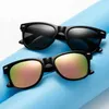 Sonnenbrille Neue klassische Reis Sonnenbrille für Frau Mode transparente Rahmenspiegel Sonnenglas Vintage Mann UV -Schutz Eyewear 240416