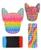Switch GamePads Push Bubble Sensory Toy Game Game Joystick Controller Autism Special Stresser Dye Dye Toys Toys Смешное облегчение для детей детей571076726