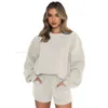 MENS HOUDIE SHORTS TRACKSUT MEN HOUDIES DESIGNER SVÄTTER Två 2 -stycken Set Women Herrkläder sportig lös långärmad tröja Huven Casual Sweatshirt