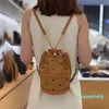디자이너 -Backpacks 여성 버킷 가방 크로스 바디 토트 어깨 크로스 바디 가방 여성 편지 대기업 밧줄 그리기 클러치 지갑