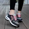 Sapatos casuais A cunha de moda para mulheres 2024 Confortável plataforma respirável esporte feminino tênis de corrida ao ar livre